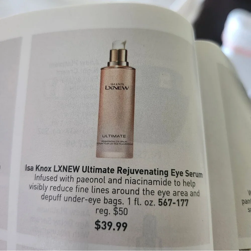Avon Anew Ultimate Isa Knox Rejuvenating Eye Serum 30 ML/ 1.01 Fl OZ